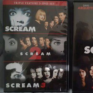 Scream Trilogy DVD Set - Black and Red
